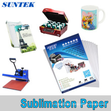 A3 A4 Roll Sublimation Paper for Mugs, Polyester T-Shirt Papel Transfer PARA Sublimacao